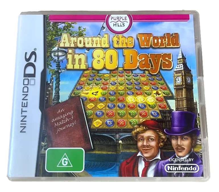 Around The World In 80 Days Nintendo Ds 2Ds 3Ds Game *Complete* (Preowned) 1