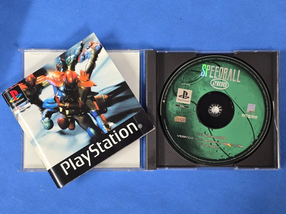 Speedball 2100 Ps1 Ps2 Ps3 Pal *Complete* (Preowned) 2