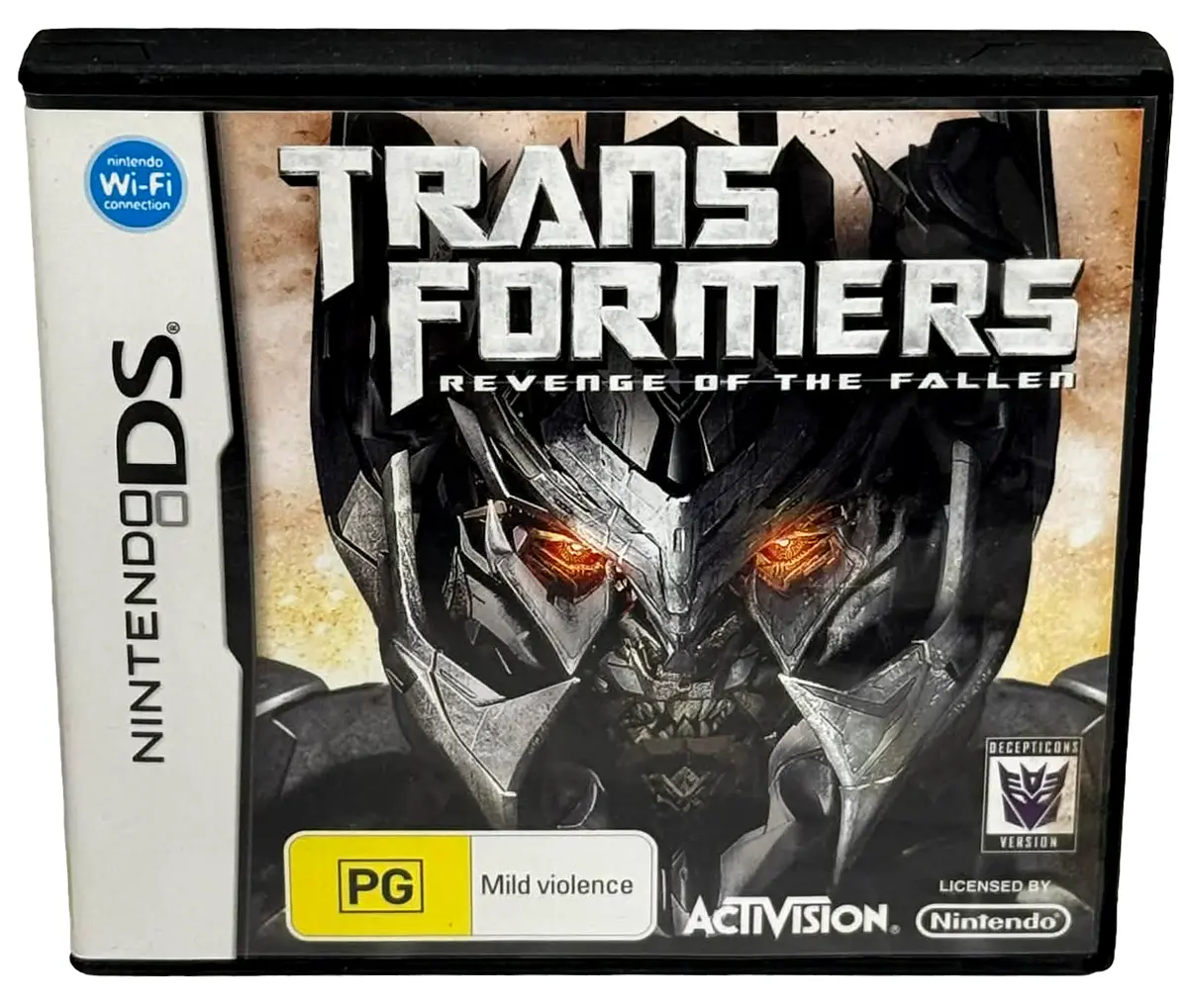 Transformers Revenge Of The Fallen Decepticons Nintendo Ds 3Ds Game *Complete* (Preowned) 1