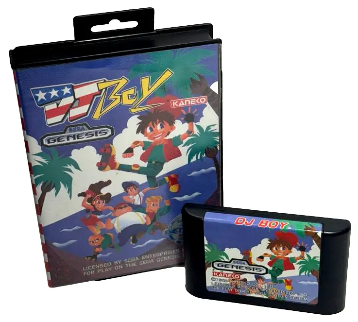Dj Boy Sega Mega Drive *No Manual* Genesis Region Free (Preowned) 1