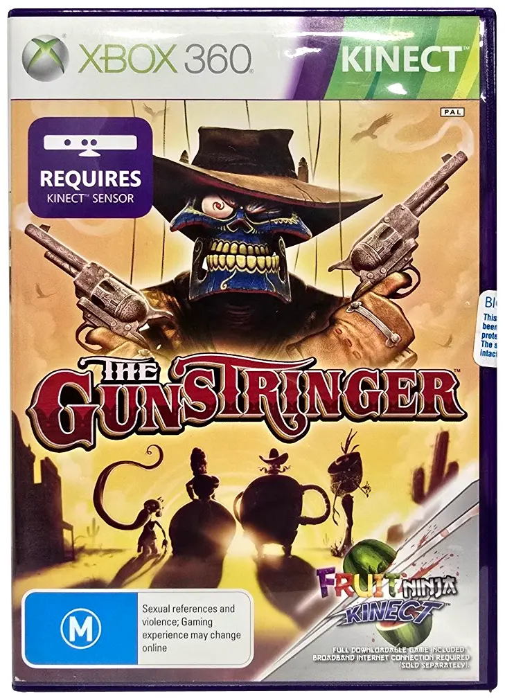 The Gunstringer Xbox 360 Kinect Brand New *Sealed* Playstation 2 1
