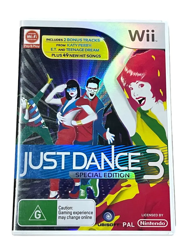 Just Dance 3 Special Edition Nintendo Wii Pal *Complete*  (Preowned) 1
