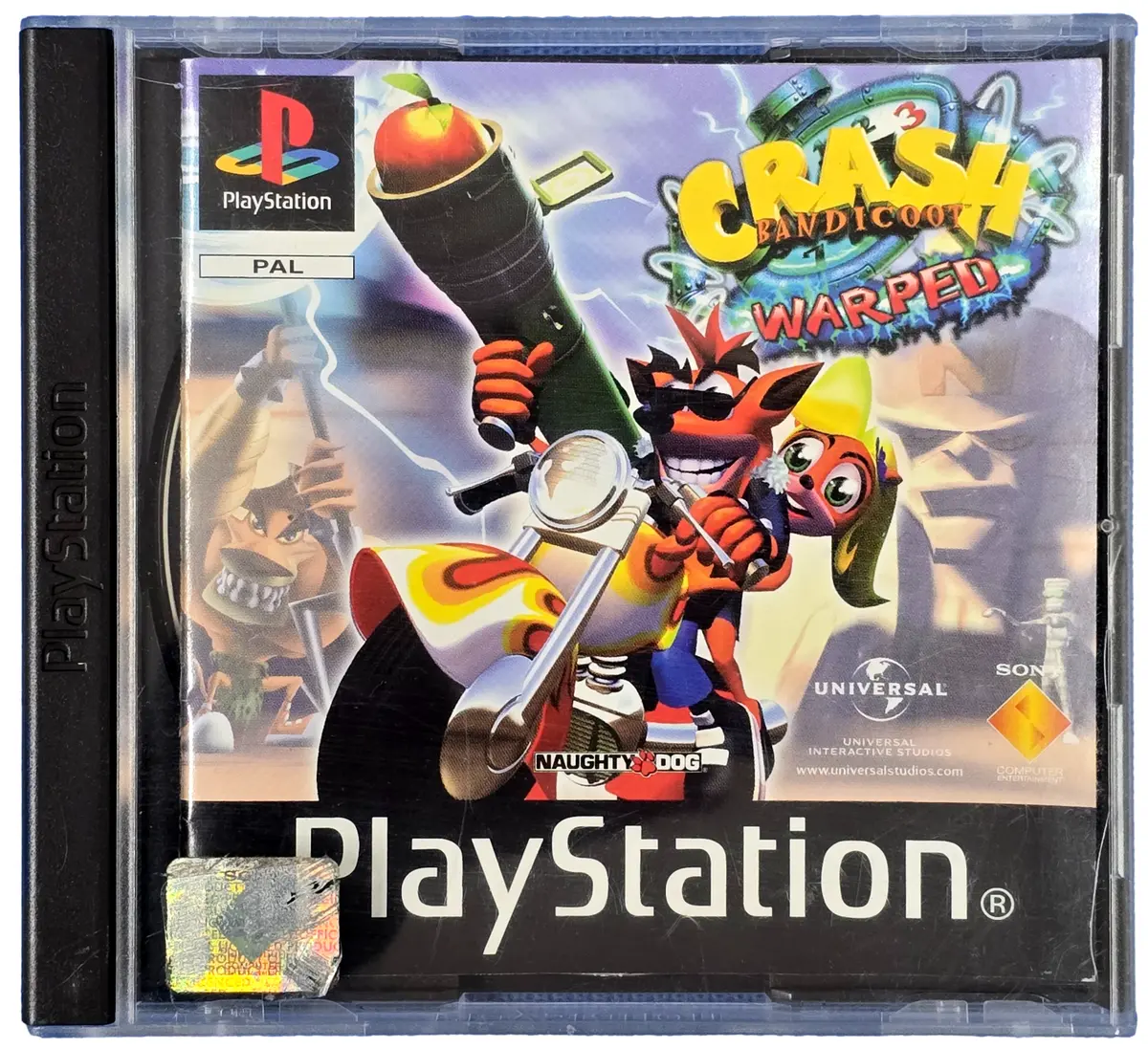 Crash Bandicoot 3 Warped Ps1 Ps2 Ps3 (Platinum) Pal *No Cover Art* 1
