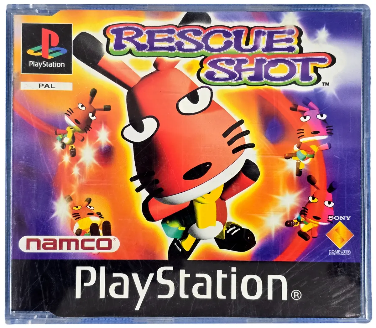 Rescue Shot Ps1 Ps2 Ps3 Pal *No Manual* Playstation 1
