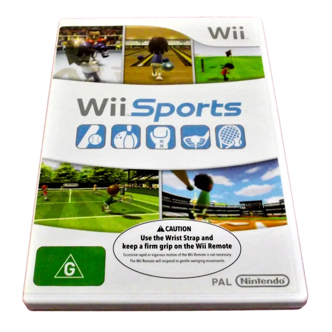 Wii Sports Nintendo Wii Pal *No Manual* (Preowned) 1