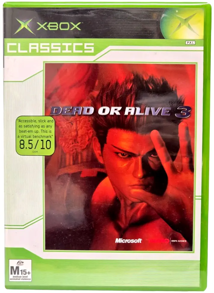 Dead Or Alive 3 Xbox Original Pal (Classics) *Complete* (Preowned) 1