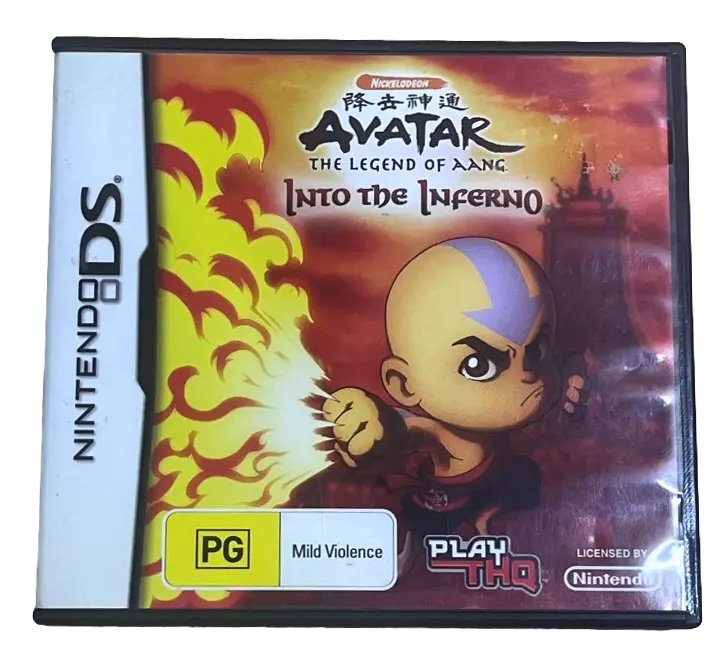 Avatar The Legend Of Aang Into The Inferno Ds 2Ds 3Ds Game *Complete* (Pre-Owned) 1