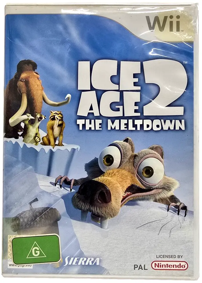 Ice Age 2 The Meltdown Nintendo Wii Pal *No Manual*  (Preowned) 1