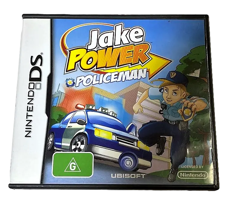 Jake Power Policeman Nintendo Ds 2Ds 3Ds Game *Complete* (Pre-Owned) 1