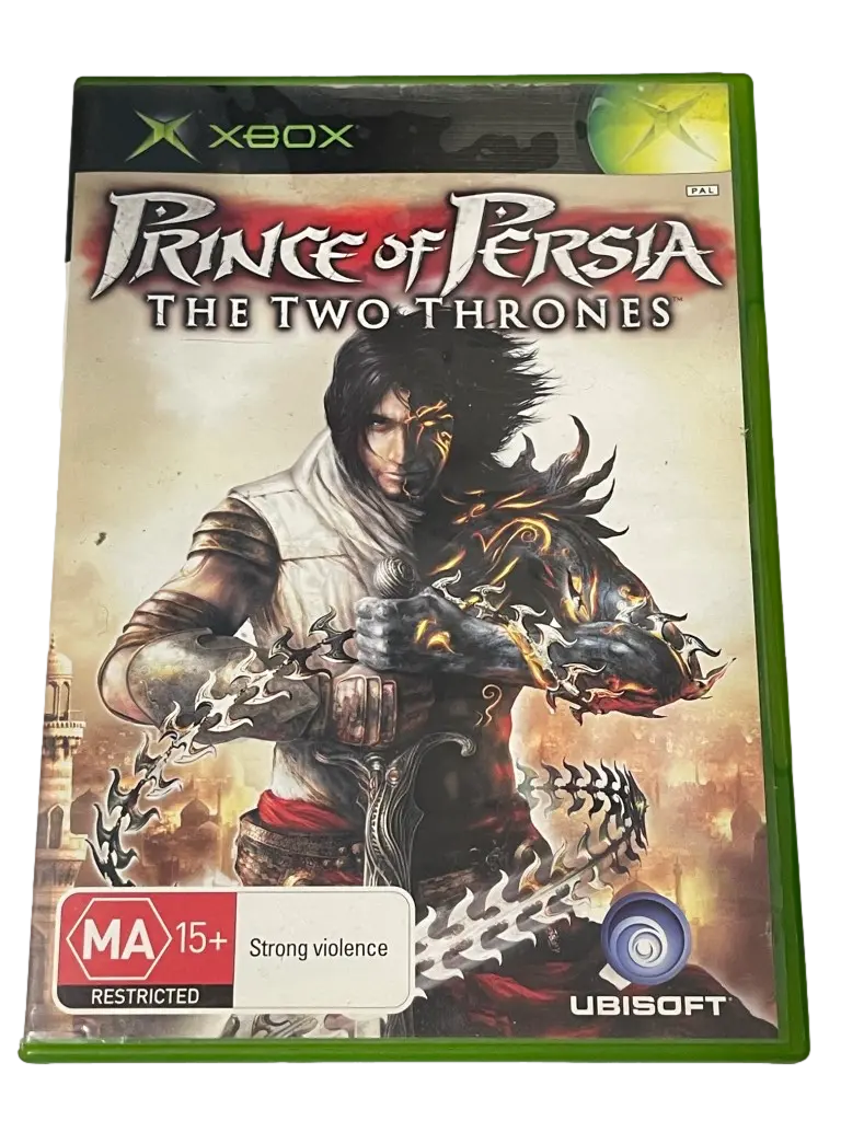Prince Of Persia The Two Thrones Xbox Original Pal *No Manual* (Preowned) 1