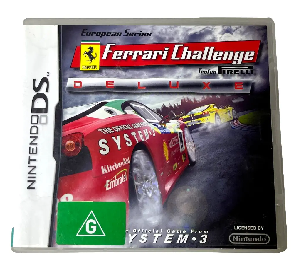 Ferrari Challenge Deluxe Nintendo Ds 2Ds 3Ds Game *Complete* (Pre-Owned) 1