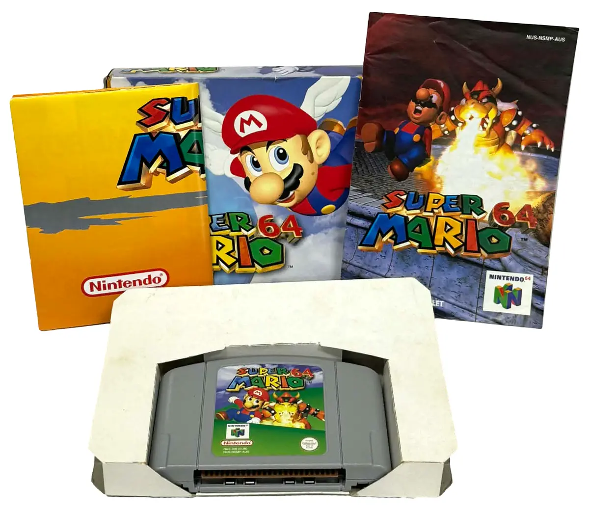 Super Mario 64 Nintendo 64 N64 Boxed Pal *Complete* #3 (Preowned) 1
