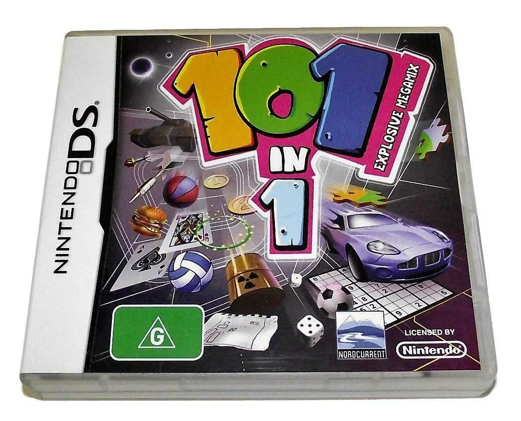 101 In 1 Explosive Megamix Ds 2Ds 3Ds Game *Complete* (Pre-Owned) 1