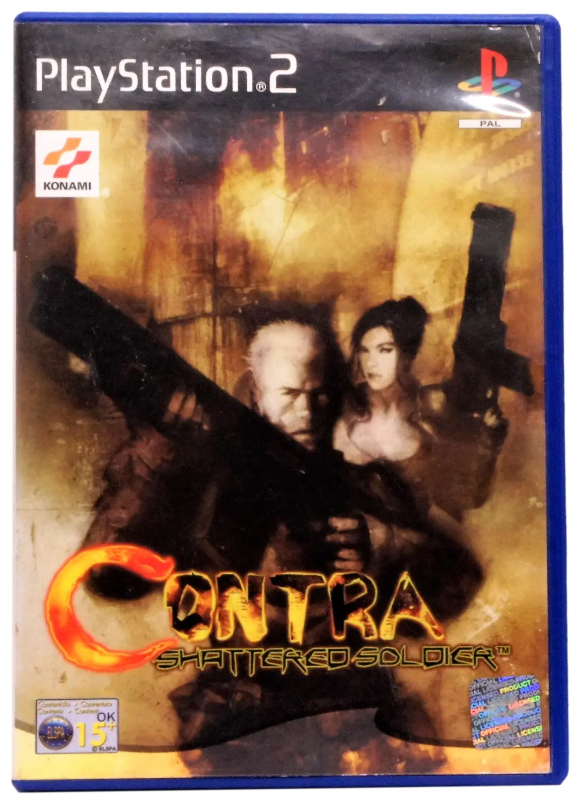 Contra Shattered Soldier  Ps2 Pal *Complete* (Preowned) 1