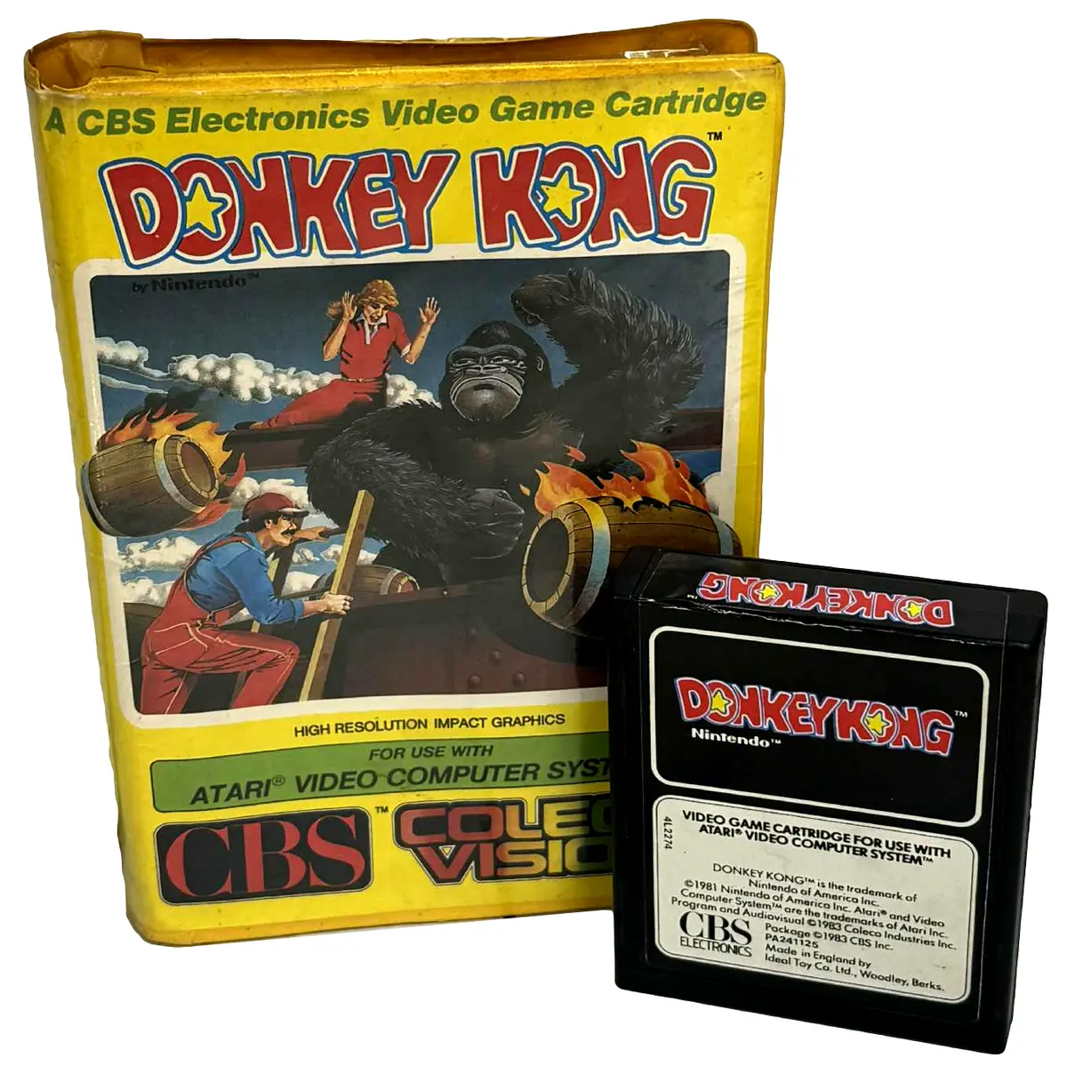 Donkey Kong Atari 2600 *No Manual* #3 (Preowned) 1