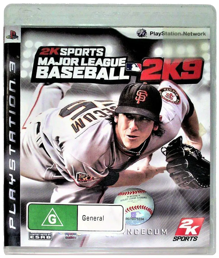 2K Sports Major League Baseball 2K9 Sony Ps3 Playstation (Preowned) 1