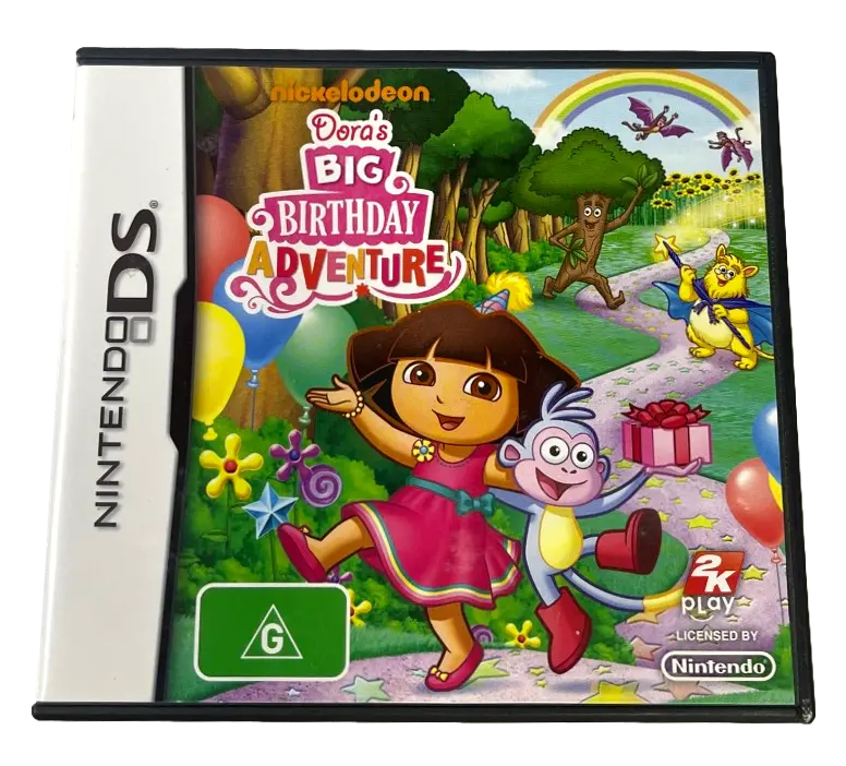 Dora's Big Birthday Adventure Ds 2Ds 3Ds Game *Complete* (Pre-Owned) 1