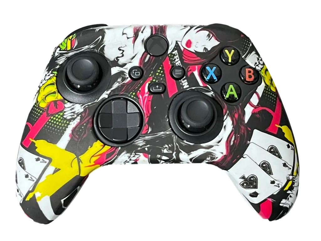 Silicone Cover For Xbox Series X/S Controller Case Skin - Aces 1