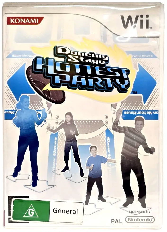 Dancing Stage Hottest Party Nintendo Wii Pal *Complete*  (Preowned) 1