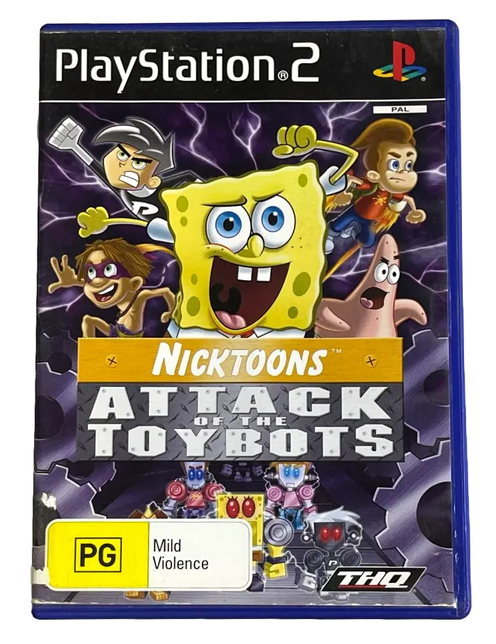 Nicktoons Attack Of The Toybots Ps2 Pal *Complete* 1