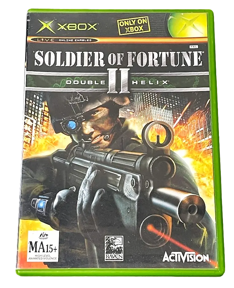 Soldier Of Fortune Double Helix Ii Xbox Original Pal *Complete* (Pre-Owned) 1