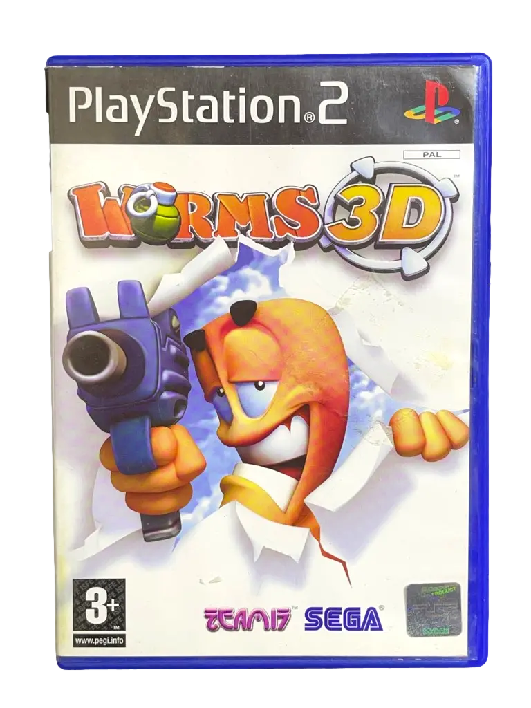 Worms 3D Ps2 Pal *No Manual* (Preowned) 1