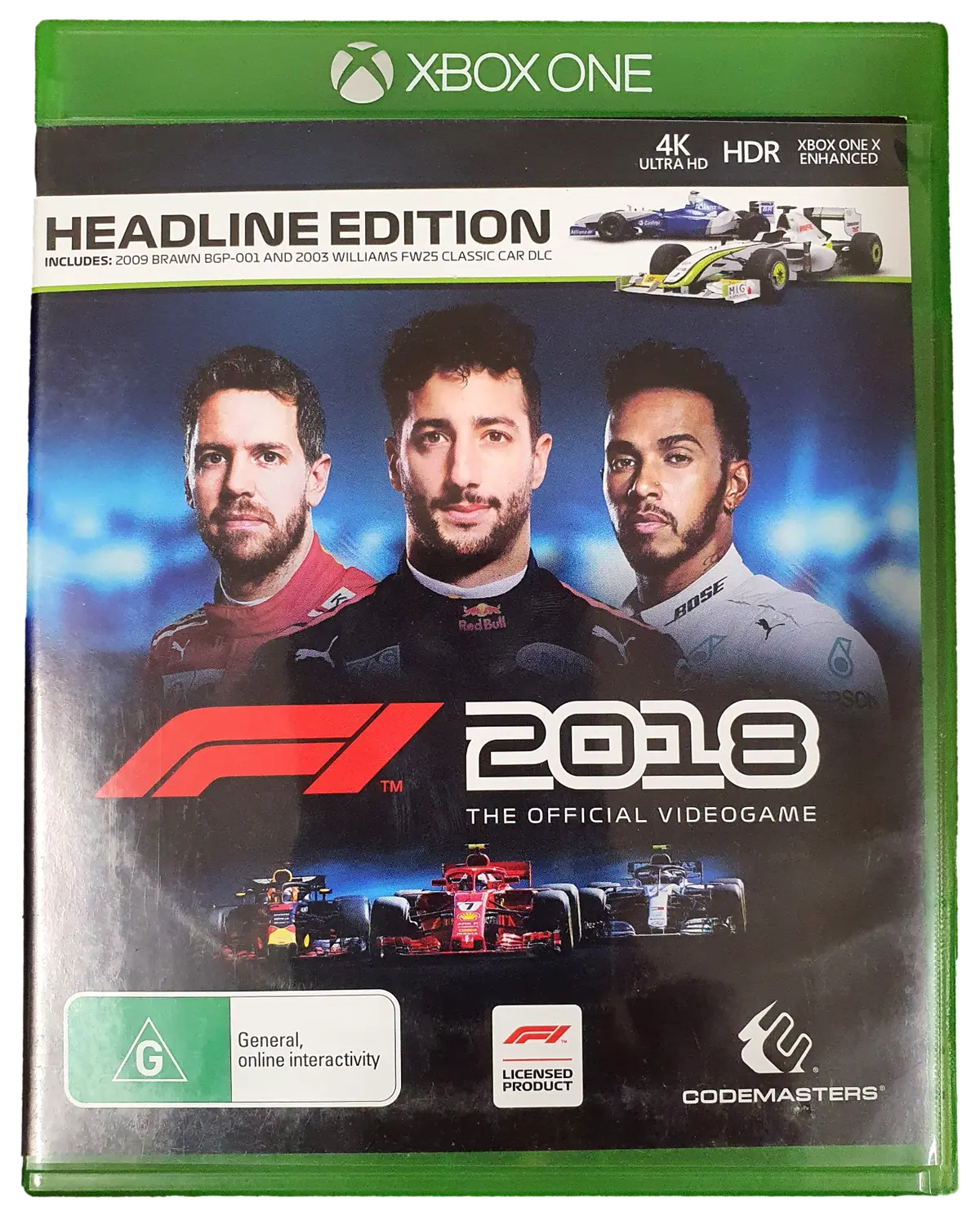 F1 2018 Microsoft Xbox One (Pre-Owned) 1