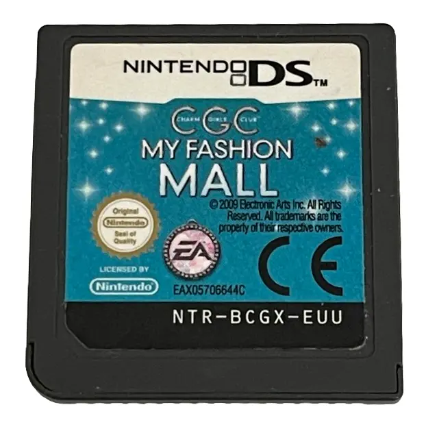My Fashion Mall Charm Girls Club Nintendo Ds 2Ds 3Ds Game *Cartridge Only* (Preowned) 1