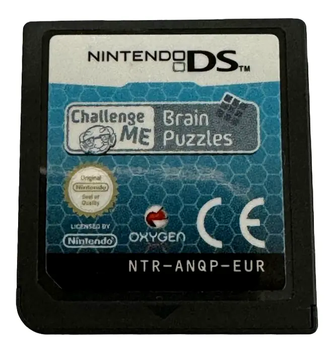 Challenge Me Brain Puzzles Nintendo Ds 2Ds 3Ds *Cartridge Only* (Preowned) 1
