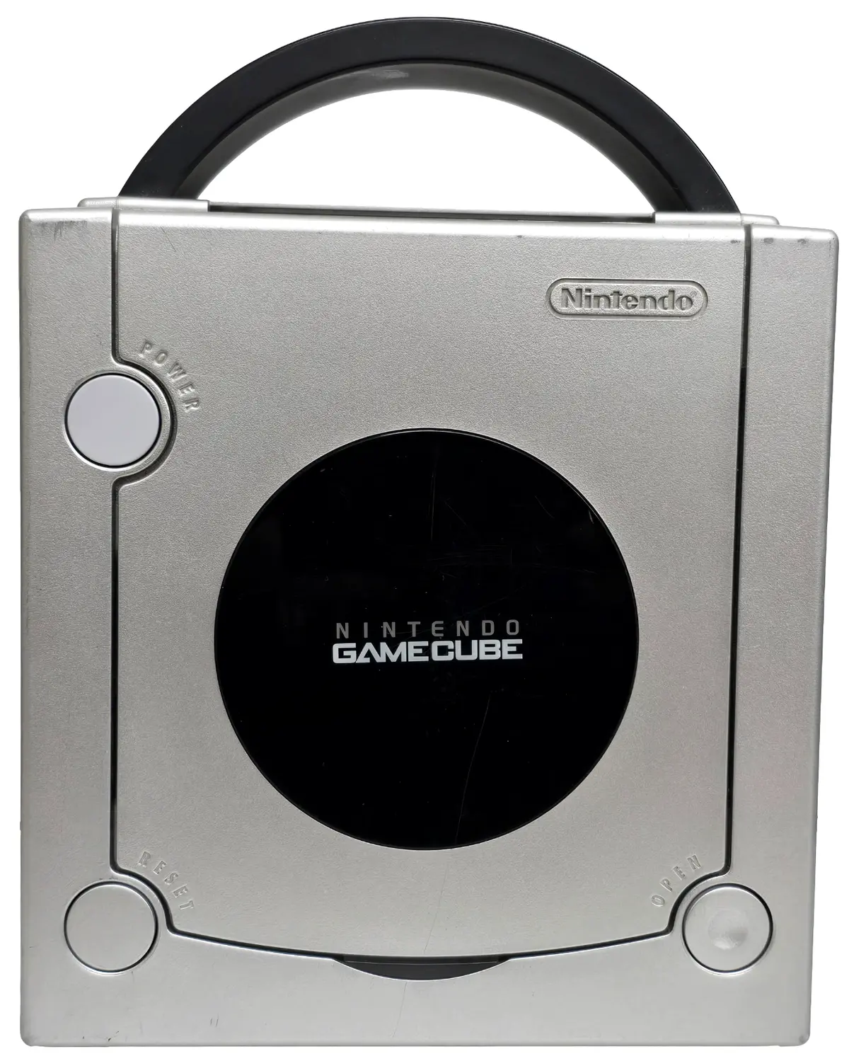 Platinum Silver Nintendo Gamecube Console + Controller, Memory And Cables Boxed 1