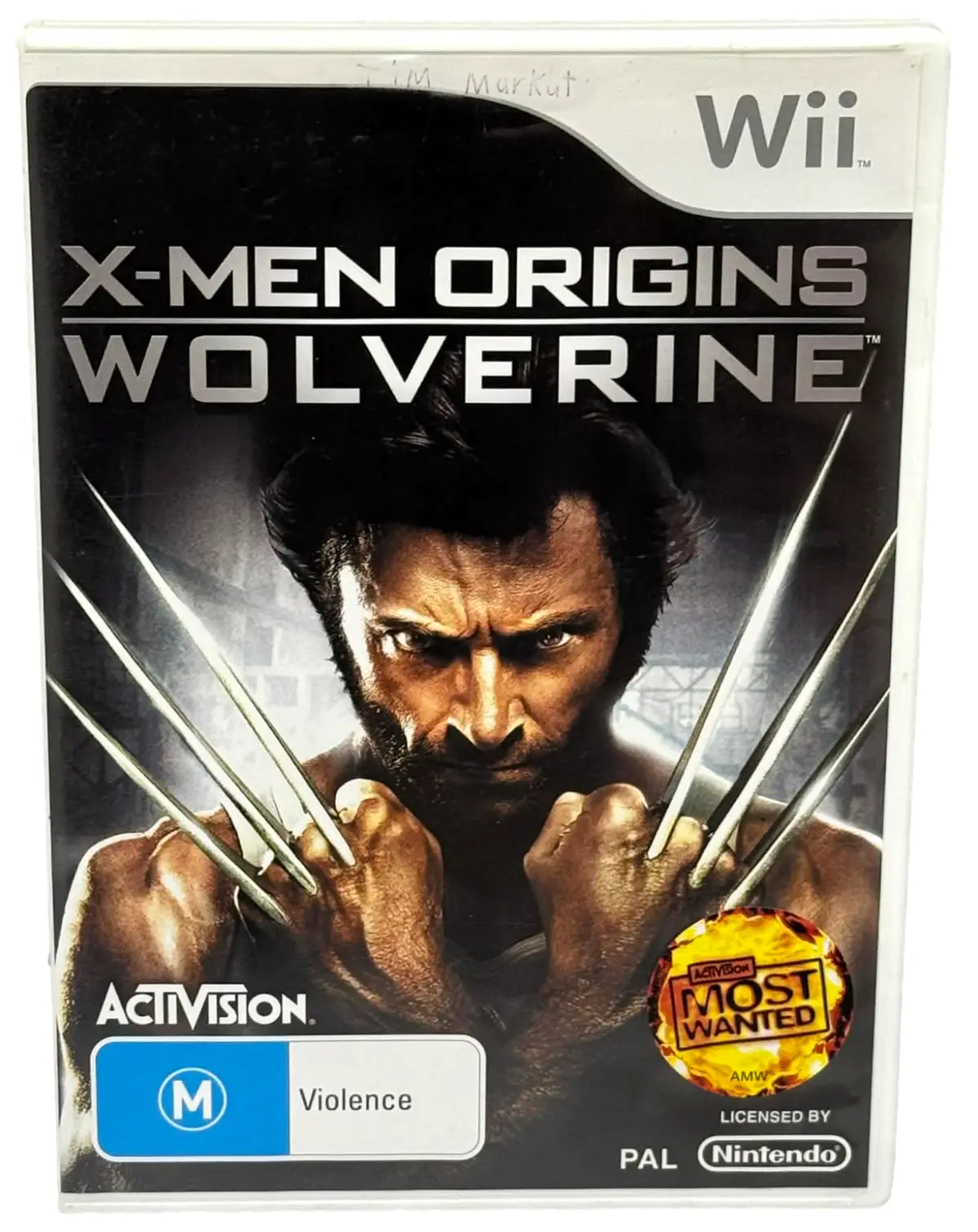 X-Men Origins Wolverine Nintendo Wii Pal *Complete* (Preowned) 1