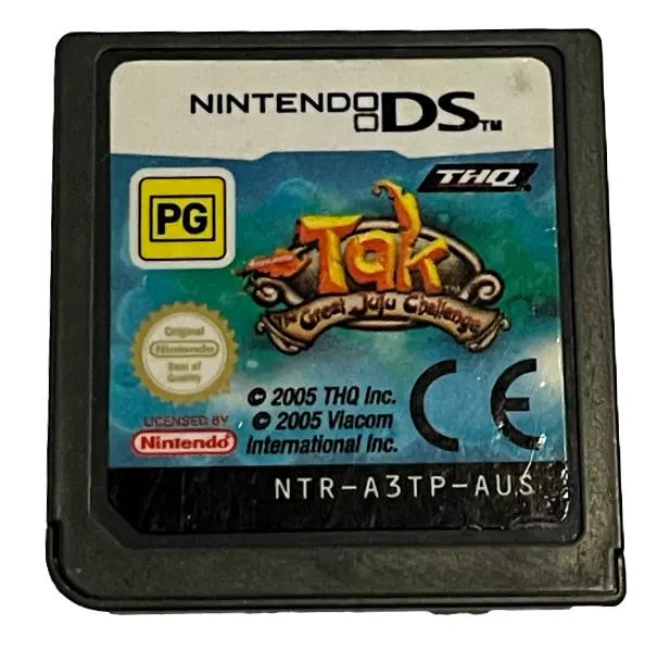 Tak The Great Juju Challenge Nintendo Ds 2Ds 3Ds Game *Cartridge Only* (Preowned) 1