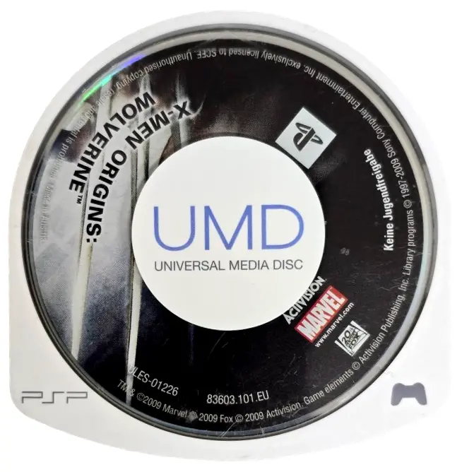 X-Men Origins Wolverine Sony Psp Game Disc Only (Preowned) 1
