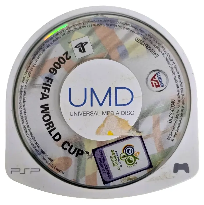 2006 Fifa World Cup Sony Psp Game Disc Only (Preowned) 1
