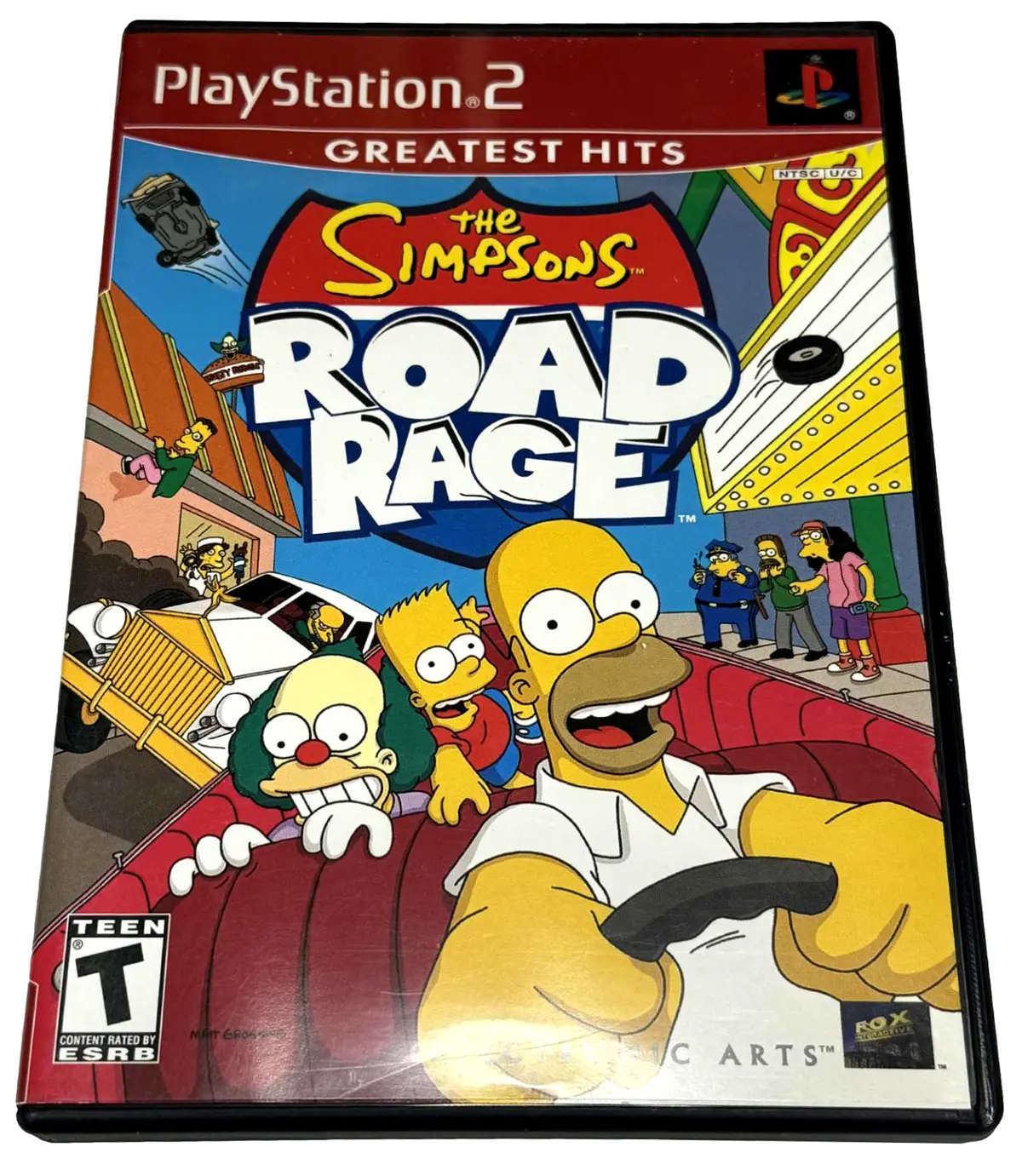 The Simpsons Road Rage Ps2 Ntsc Us/Can Playstation 2 Greatest Hits *No Manual* (Preowned) 1