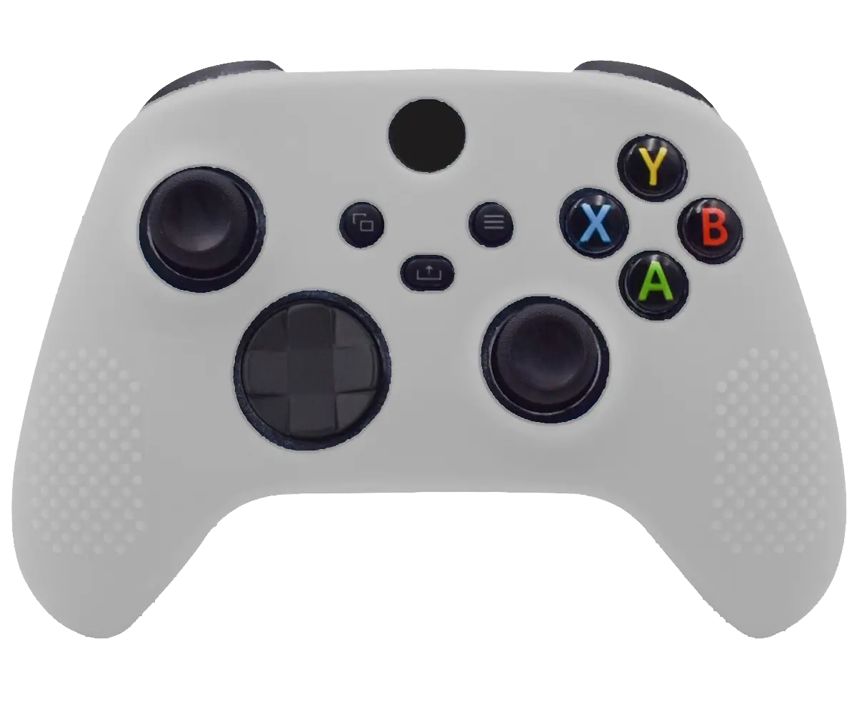 Silicone Cover For Xbox Series X/S Controller Case Skin - White Studded 1