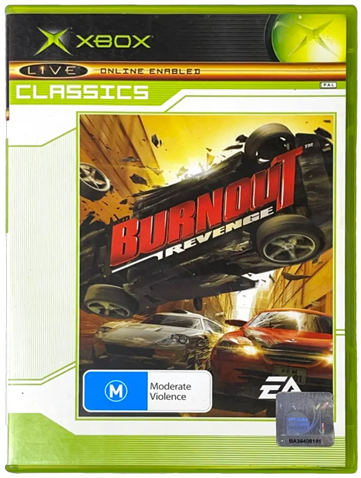 Burnout Revenge Xbox Original (Classics) Pal *Complete* (Preowned) 1
