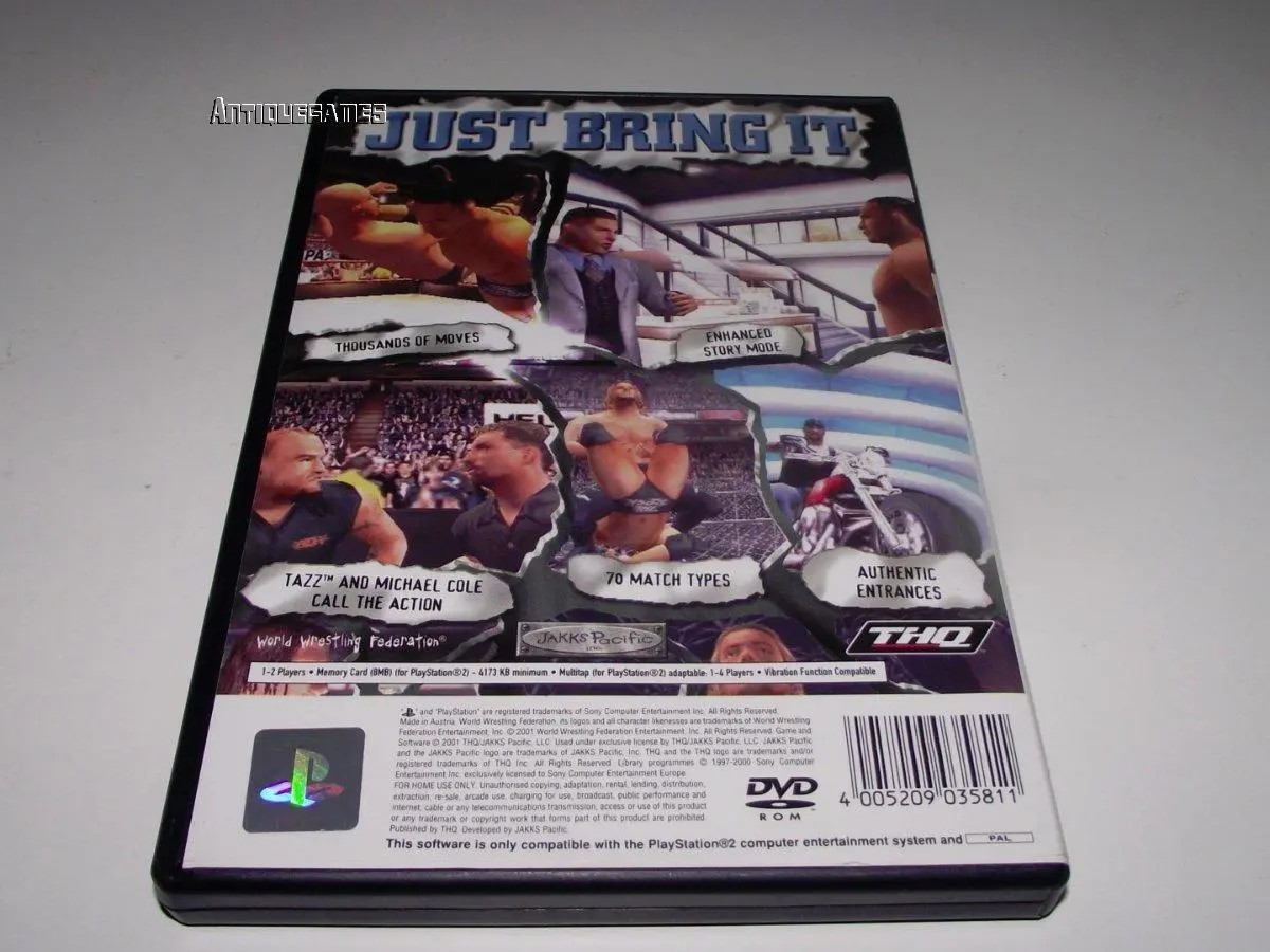 Smack Down Just Bring It Ps2 Pal *Complete* (Preowned) 2