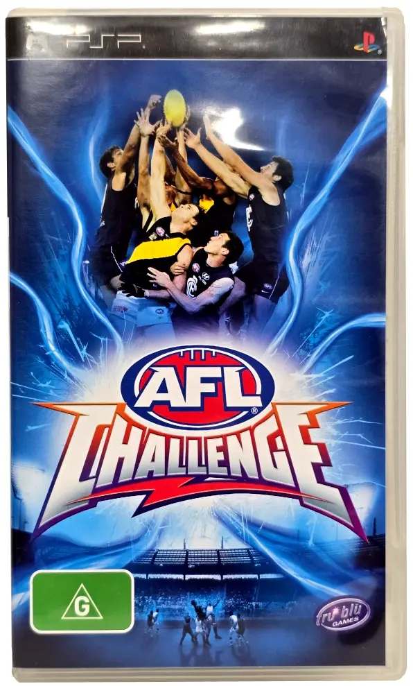 Afl Challenge Sony Psp Game (Preowned) 1