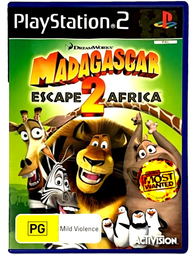 Madagascar Escape 2 Africa Ps2 Pal *No Manual* Playstation 2 (Preowned) 1