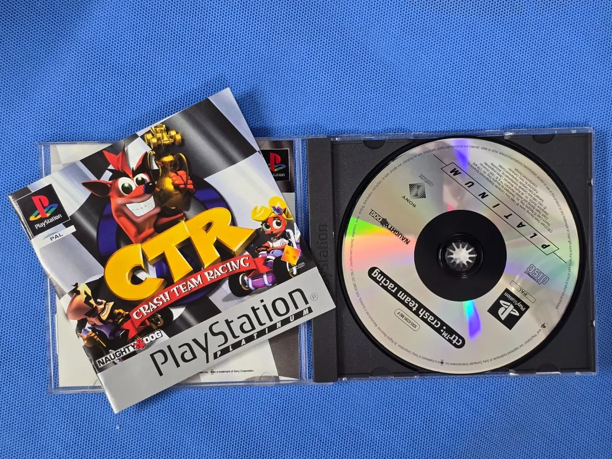 Crash Team Racing Ctr (Platinum) Pal Ps1 Ps2 Ps3 *Complete* Playstation (Preowned) 2