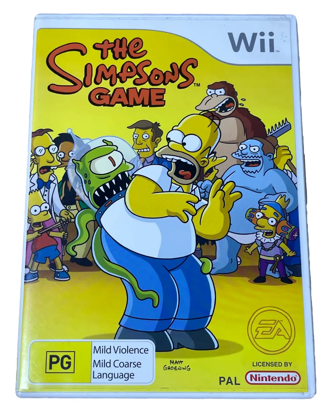 The Simpsons Game Nintendo Wii Pal *Complete* (Preowned) 1