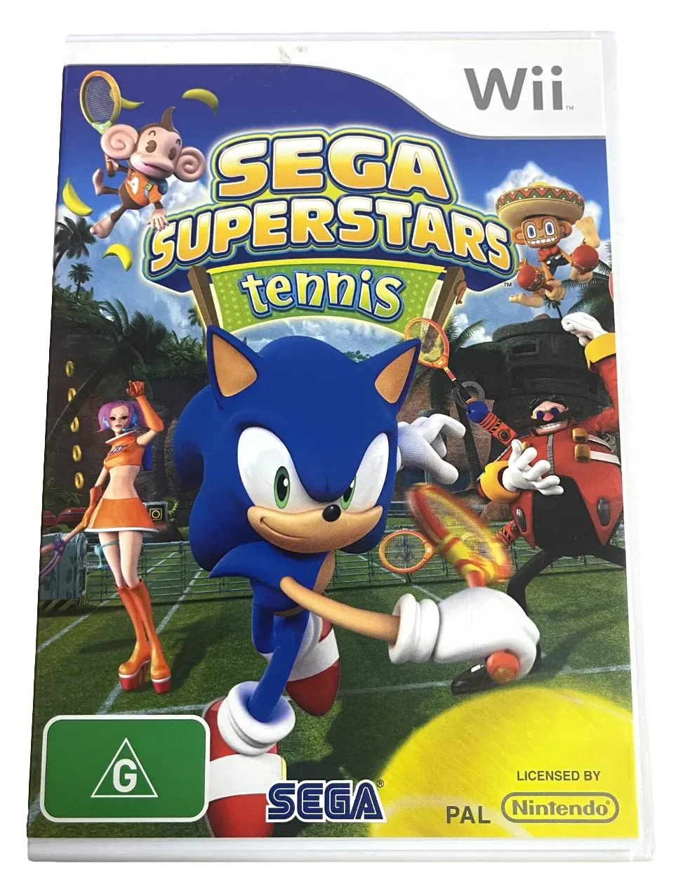 Sega Superstar Tennis Nintendo Wii Pal *Complete* (Pre-Owned) 1