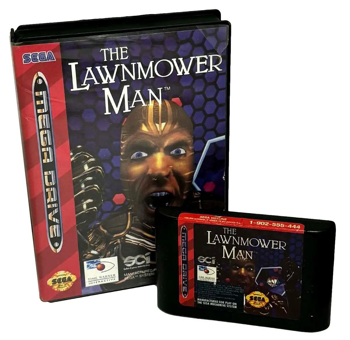 The Lawnmower Man Sega Mega Drive *No Manual* (Preowned) 1