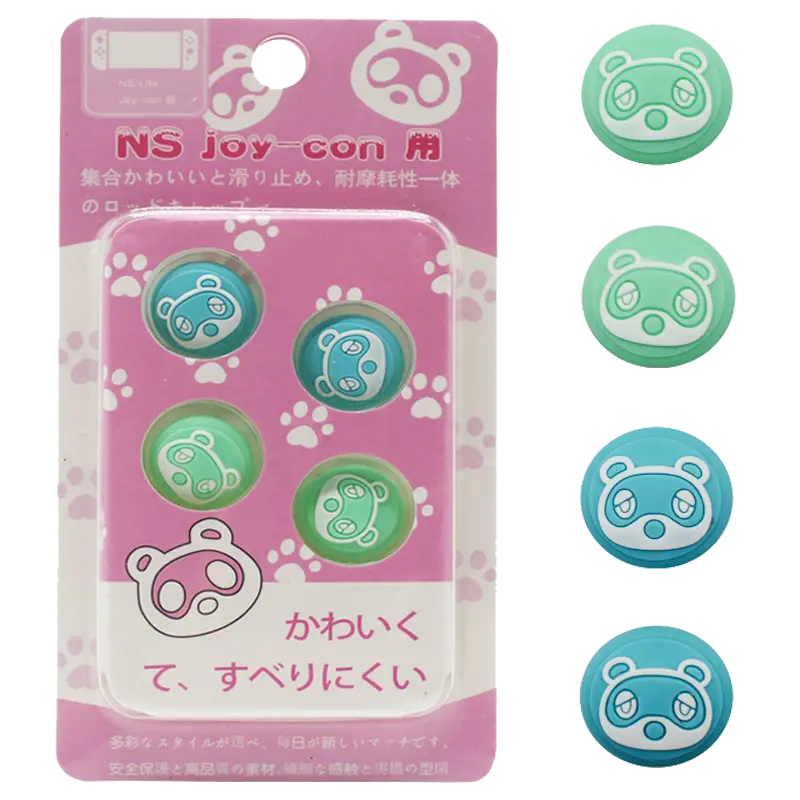 Animal Crossing Silicone Thumb Grips - Nooks 1