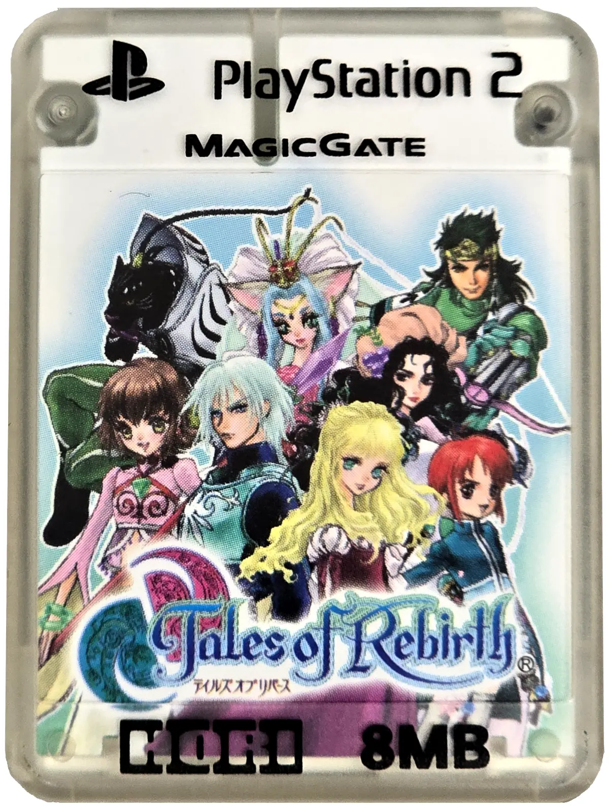 Tales Of Rebirth Hori Magic Gate Ps2 Memory Card Playstation 2 #2 (Preowned) 1