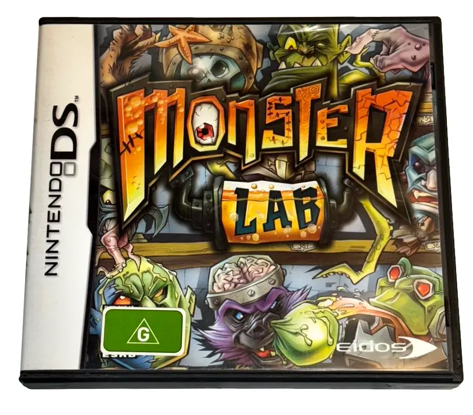 Monster Lab Nintendo Ds 2Ds 3Ds Game *Complete* (Preowned) 1