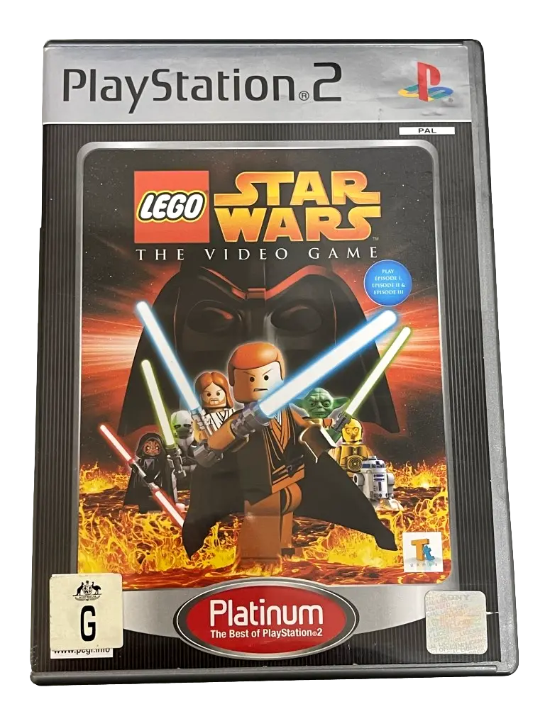 Lego Star Wars The Video Game Ps2 (Platinum) Pal *No Manual* (Preowned) 1