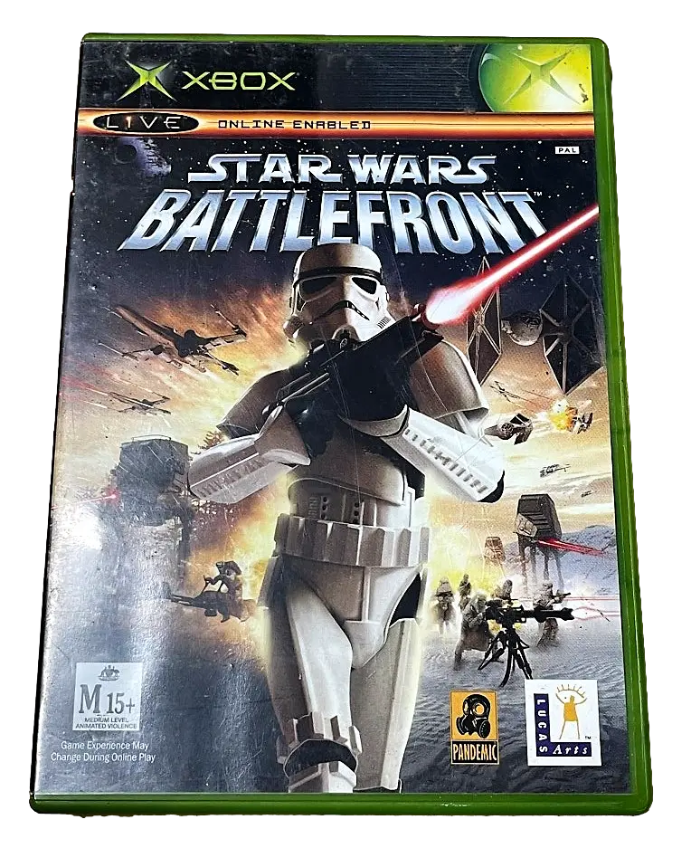 Star Wars Battlefront Xbox Original Pal *No Manual* (Preowned) 1