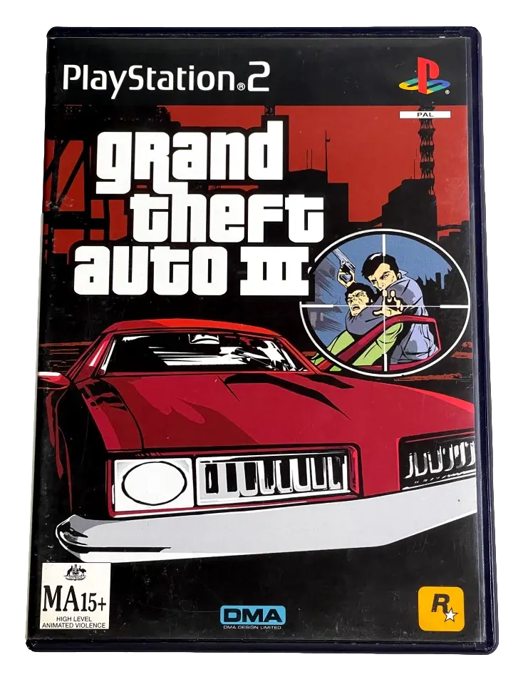 Grand Theft Auto Iii Ps2 Pal *No Manual And No Map* (Preowned) 1